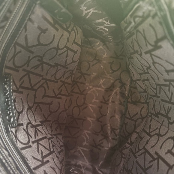 Calvin Klein Black Monogram Backpack - Picture 8 of 8